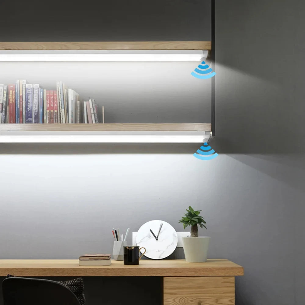 Motion Sensor Light Wireless LED Night Light Closet Night Light Kitchen Bedroom Detector Light Cabinet Staircase Backlight