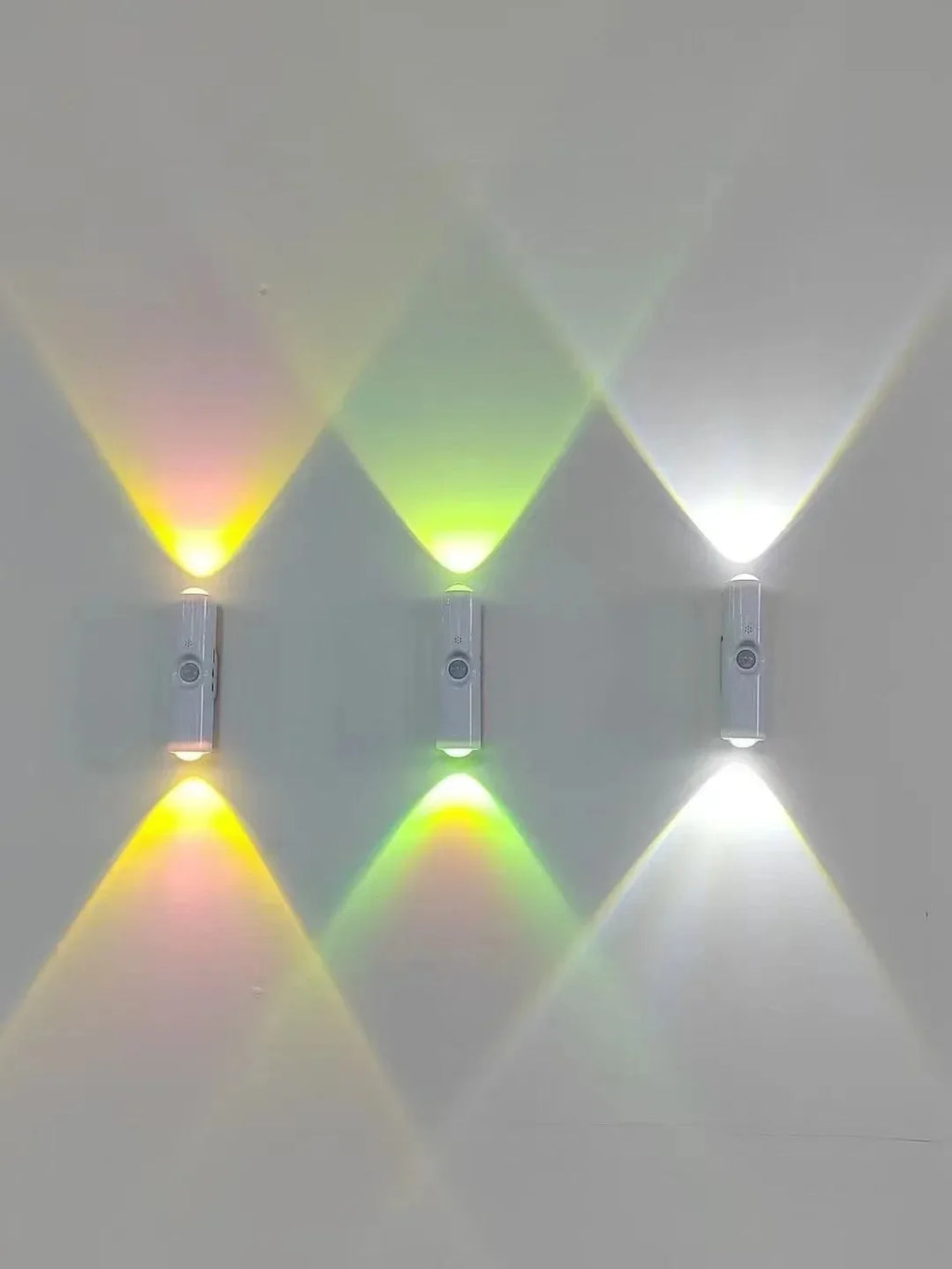 Smart, RGB, dual, head, motion, sensor, wall, lamp, charging, magnetic, night, light, spotlight, bedroom, closet, garden, room,