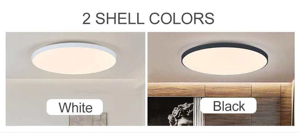Smart LED Ceiling Light APP Luster Remote Control Appliance 36W 50W 80W interior Home Decor Fixture Bathroom Bedroom