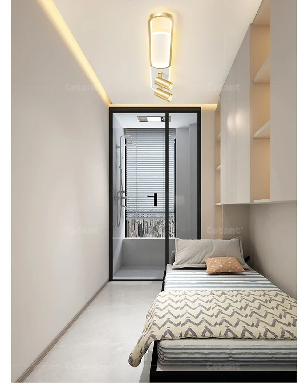 Modern LED Ceiling Lights with Spotlight Aisle Chandelier for Living Room Hallway Cloakroom Lamps Home Indoor Lighting fixtures