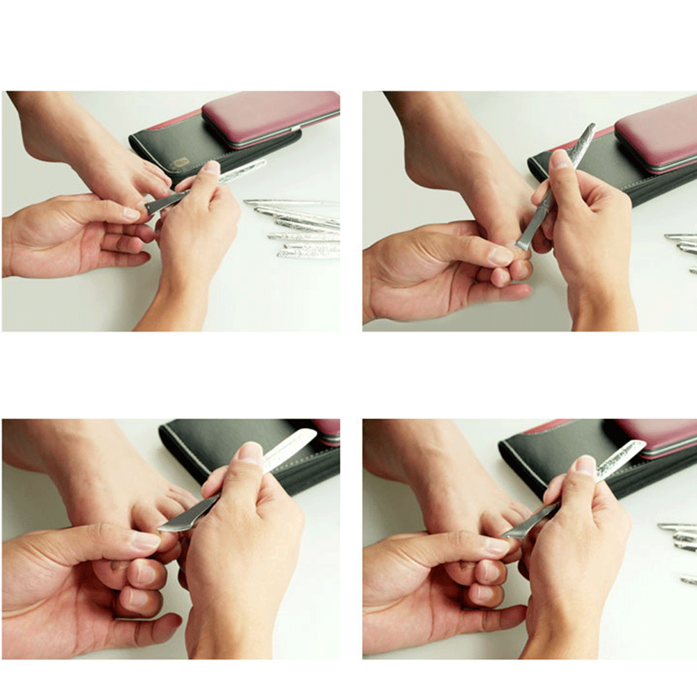 Professional Pedicure Tools Set Manicure Knife Kit Stainless Steel Toe Pedicure Knife Nail Clipper Feet Scraper Dead Skin Remove