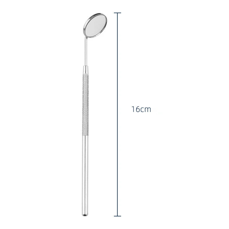 3pcs Dental Tools Dental Pick Oral Care Kit Stainless Steel Dental Hygiene Set Tooth Scraper Tartar Tweezers Mouth Mirror