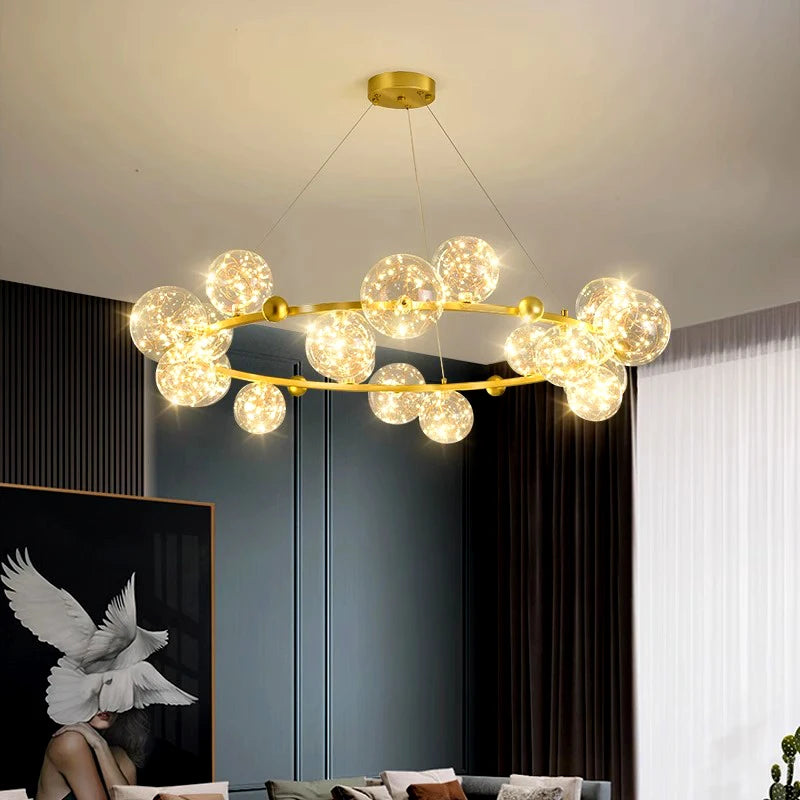 Modern home decor led lights pendant light lamps for living room Chandeliers for dining room hanging light indoor lighting