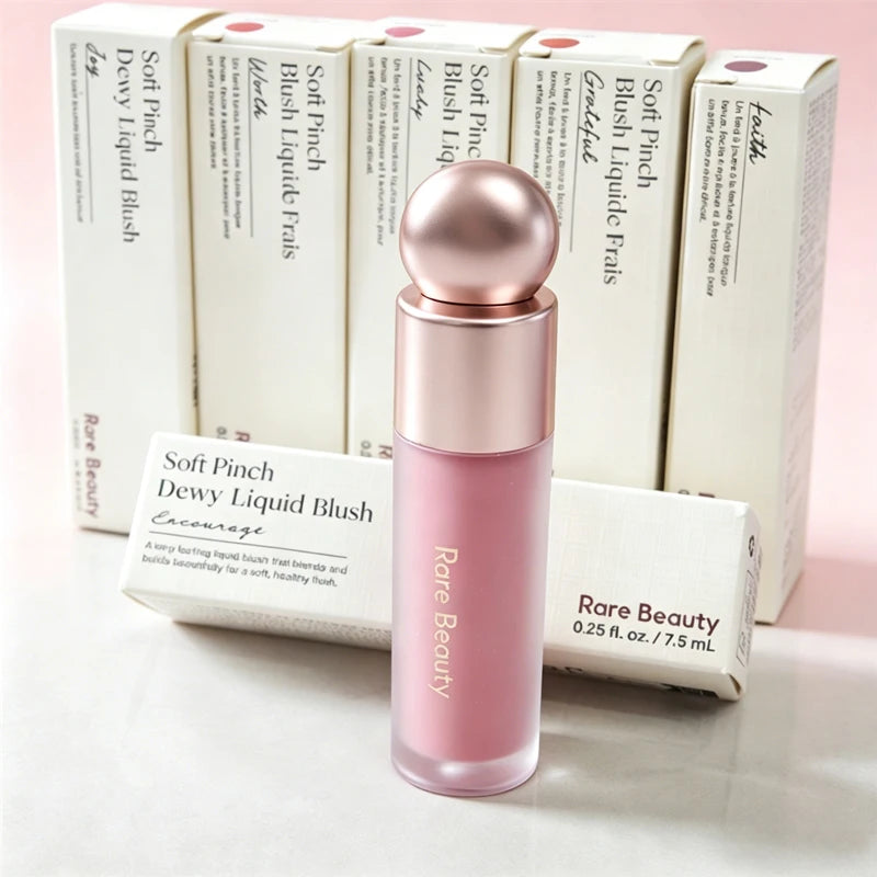 Rare Beauty Makeup Facial Stereoscopic Bronzer Contour Stick Liquid Blusher Nature Plump Waterproof Nose Shadow Highlight Rouge