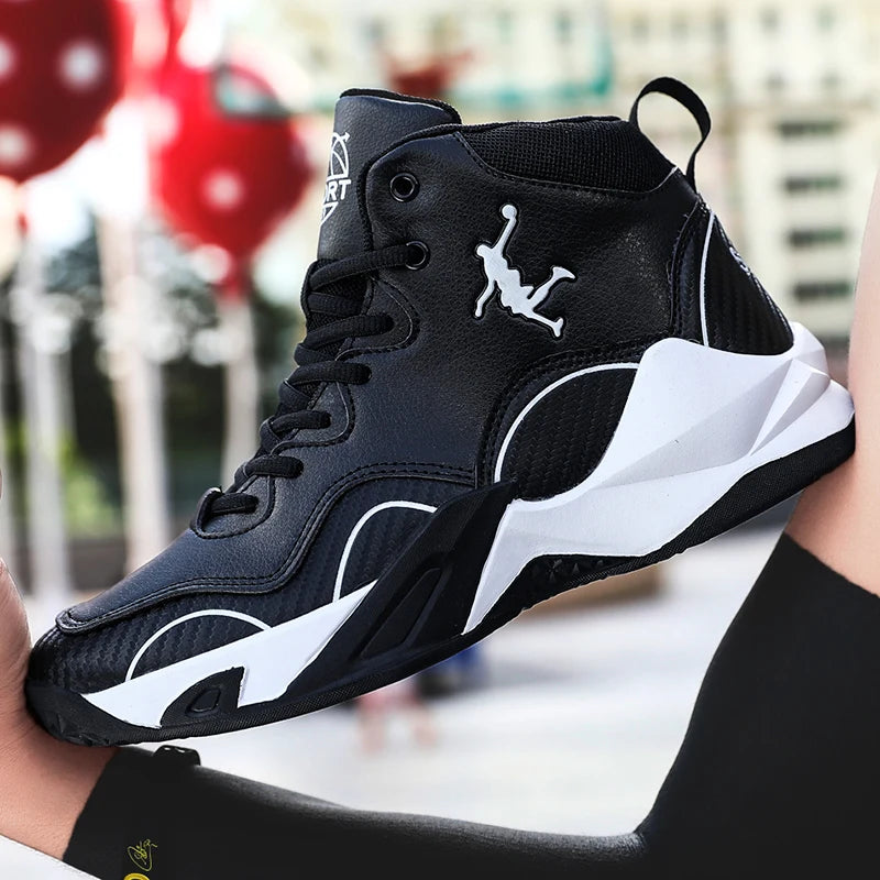 Kids Boy Breathable Basketball Woman Training Sneakers Zapatillas Men's Basketball Shoes High Top Basketball Shoes Outdoor 2025