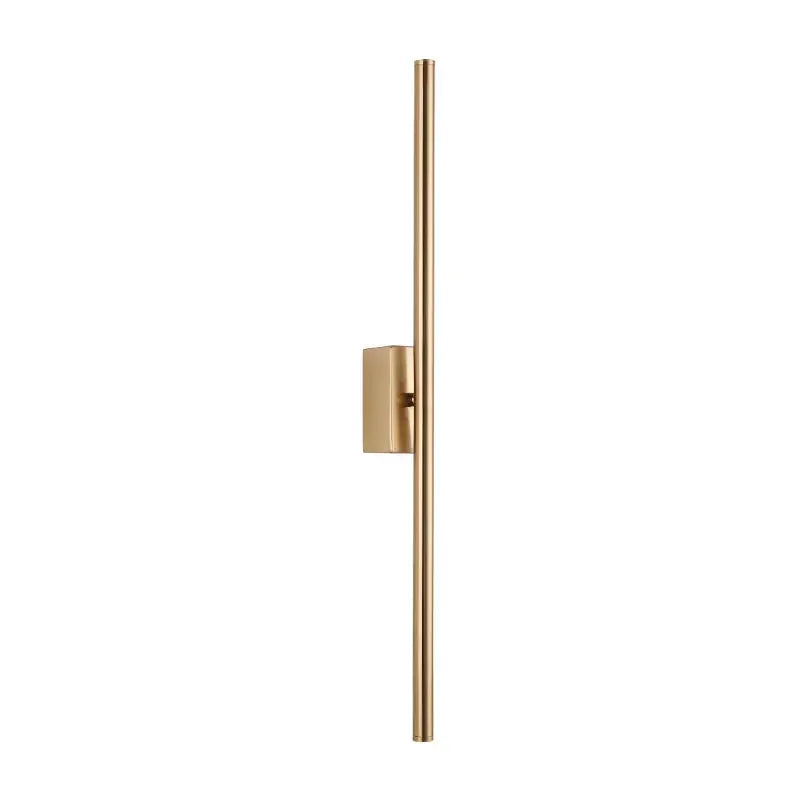 Indoor LED Sconce Wall Lamp Light for Home Hotel Bedroom Bedside Bathroom Corridor Modern Nordic Mounted Brass Gold Long Stripe