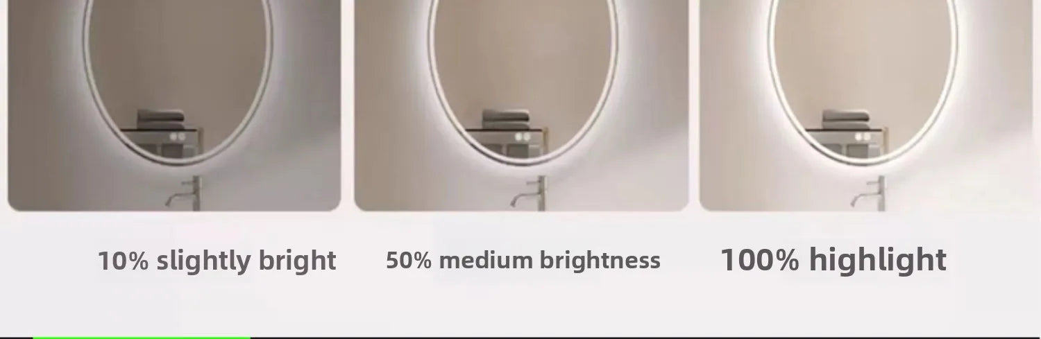 TQ-304 Smart Bathroom Mirror Light Touch Switch, 12V/24V Auto-Dimming Glass Sensor Module (LED Accessories)