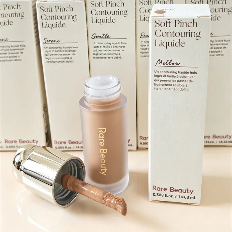 Rare Beauty Makeup Facial Stereoscopic Bronzer Contour Stick Liquid Blusher Nature Plump Waterproof Nose Shadow Highlight Rouge