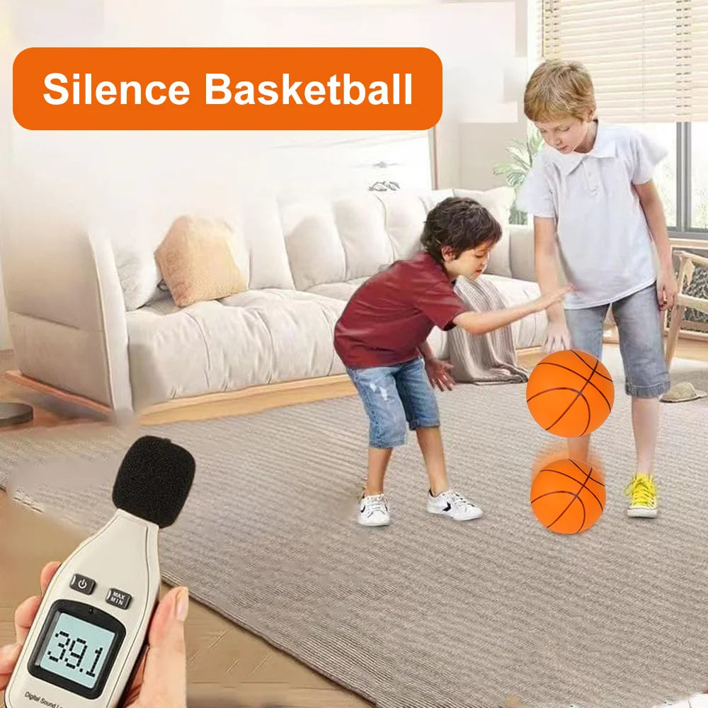 Silent Foam Basketball Size 3/5/7 Indoor Mute Training Ball with Noise-Free Bounce Fast Shipping Boy and Girl Birthday Gift