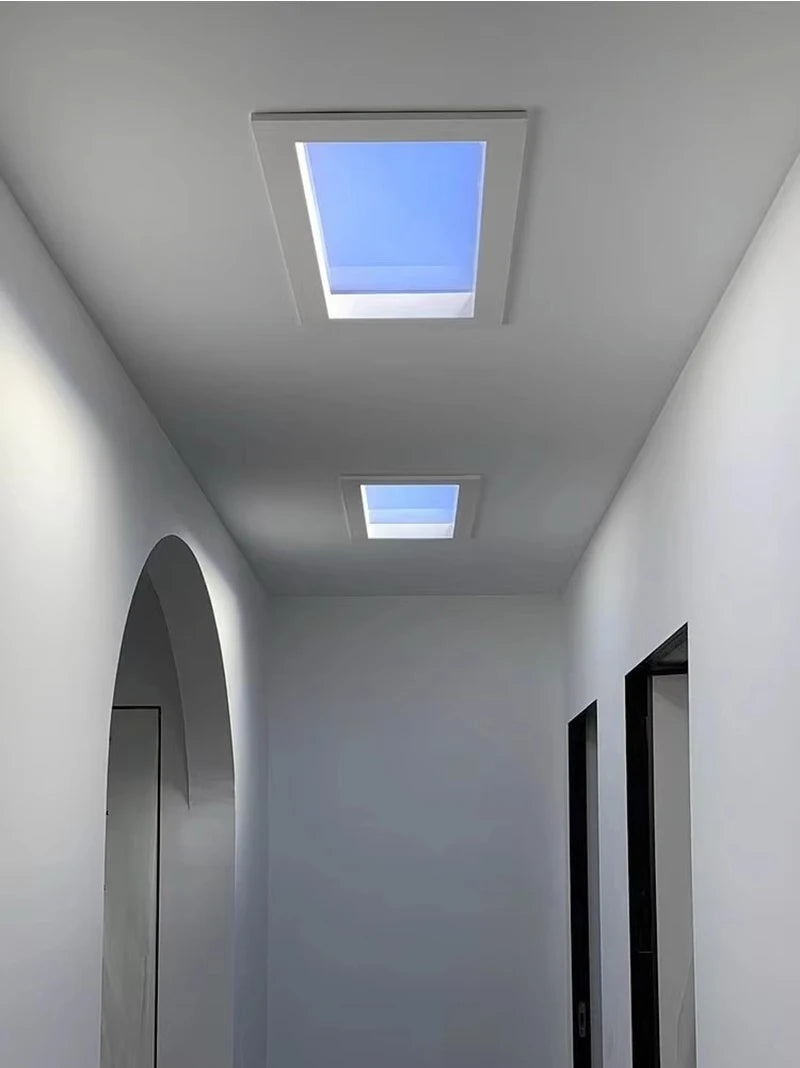 Skylight Smart Control Ceiling Lamp Embeded LED Ceiling Lights for Office Dimmable Kitchen Island Lighting Bathroom Sky Light