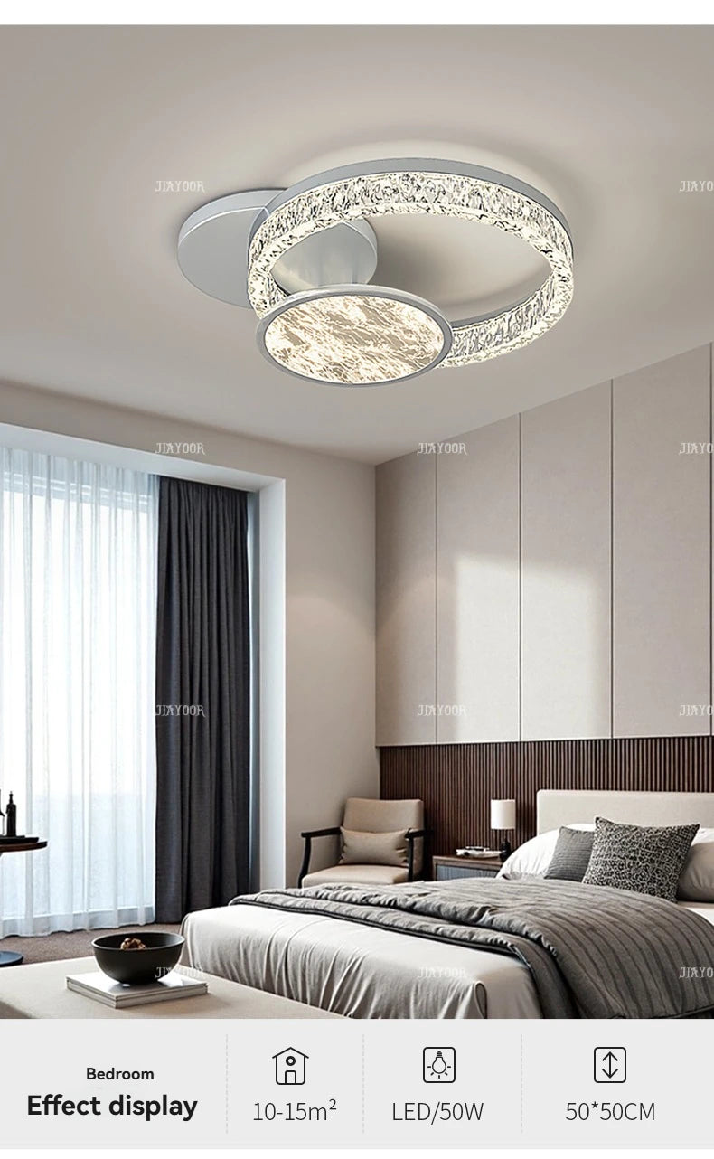 Living Room Ceiling Light High-end Italian Minimalist Hall Light Home Nordic Light Luxury Bedroom Kitchen LED Ceiling Light