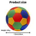 Colorful Indoor Soccer Ball Toddler Kids Soccer Ball Silent Soccer Balls Gifts for Boys Girls Soft Foam House Balls Soccerball
