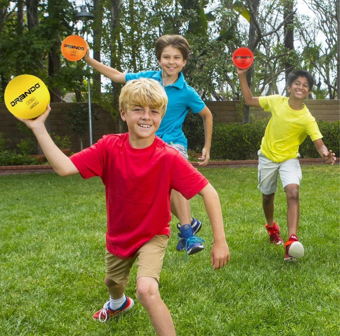 Dodgeball, 6.3 inch Skin Foam Dodgeball,  Low Bounce, Handball, Kickball, Playground Ball, Team ball Sports, Soft Skin