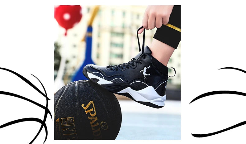 Kids Boy Breathable Basketball Woman Training Sneakers Zapatillas Men's Basketball Shoes High Top Basketball Shoes Outdoor 2025