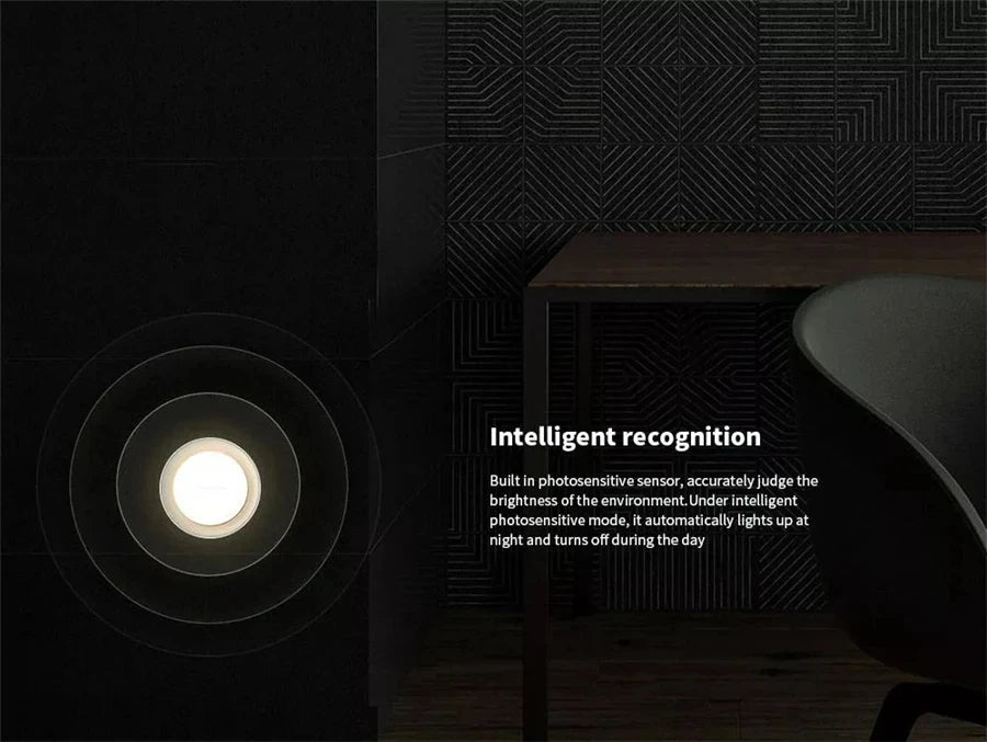 Yeelight Smart Night Light Intelligent Recognition Energy Saving Lighting Low Power Consumption Light Sensor EU plug