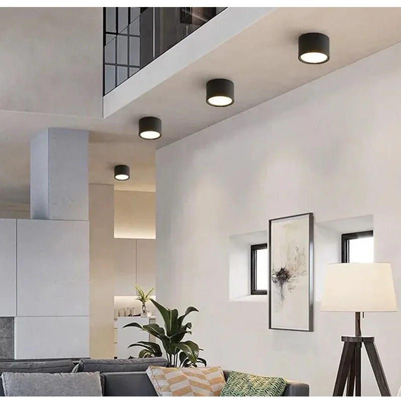 Dimmable LED downlight indoor lighting 5W 7W 9W 12W 15W 18W 20W Surface mounted downlight LED ceiling light spotlight AC110V220V