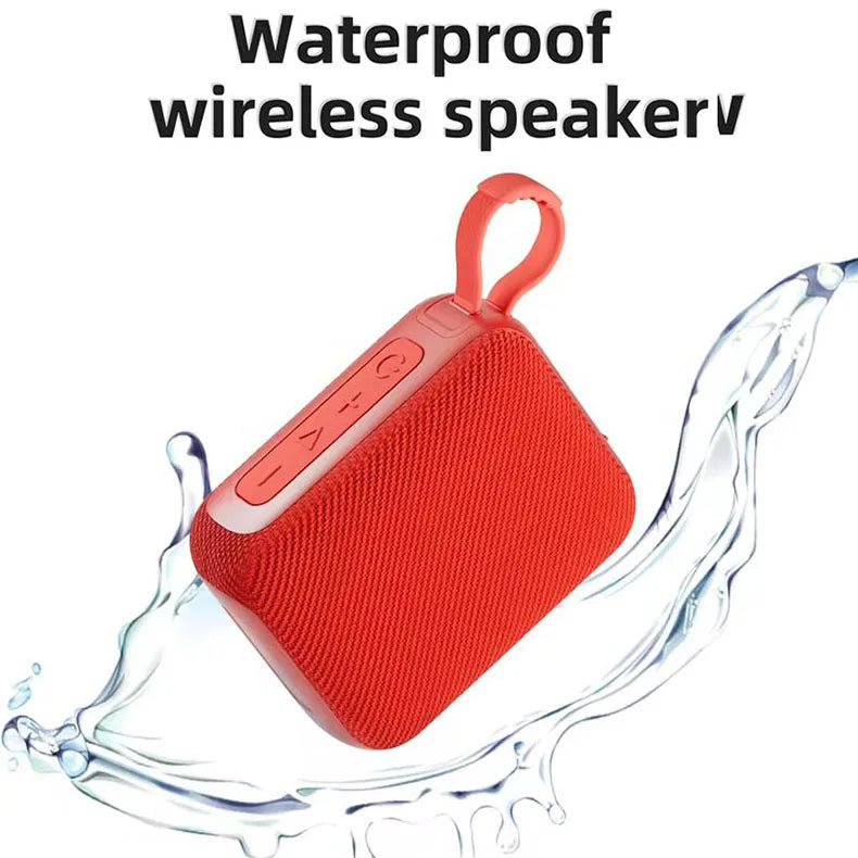Outdoor Bluetooth Speaker Portable Wireless with 10W Stereo Sound BT 5.3 TWS Pairing for Camping Beach Party