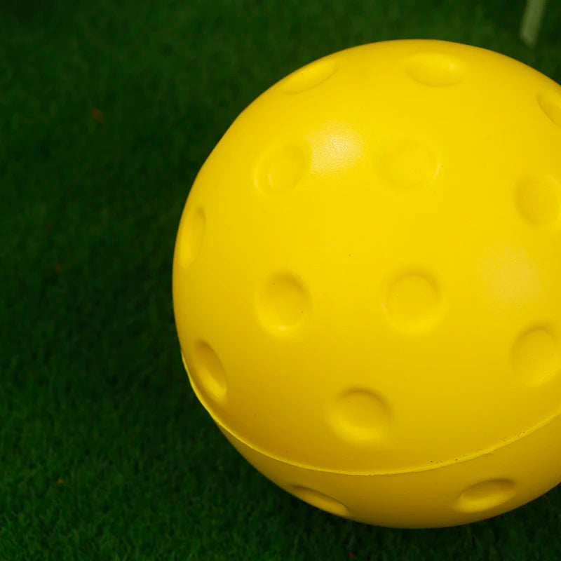 Silent & Sturdy Indoor Pickleball Balls, 1/3pcs, 74mm, PU Foam, Suitable for Practice and Tournaments