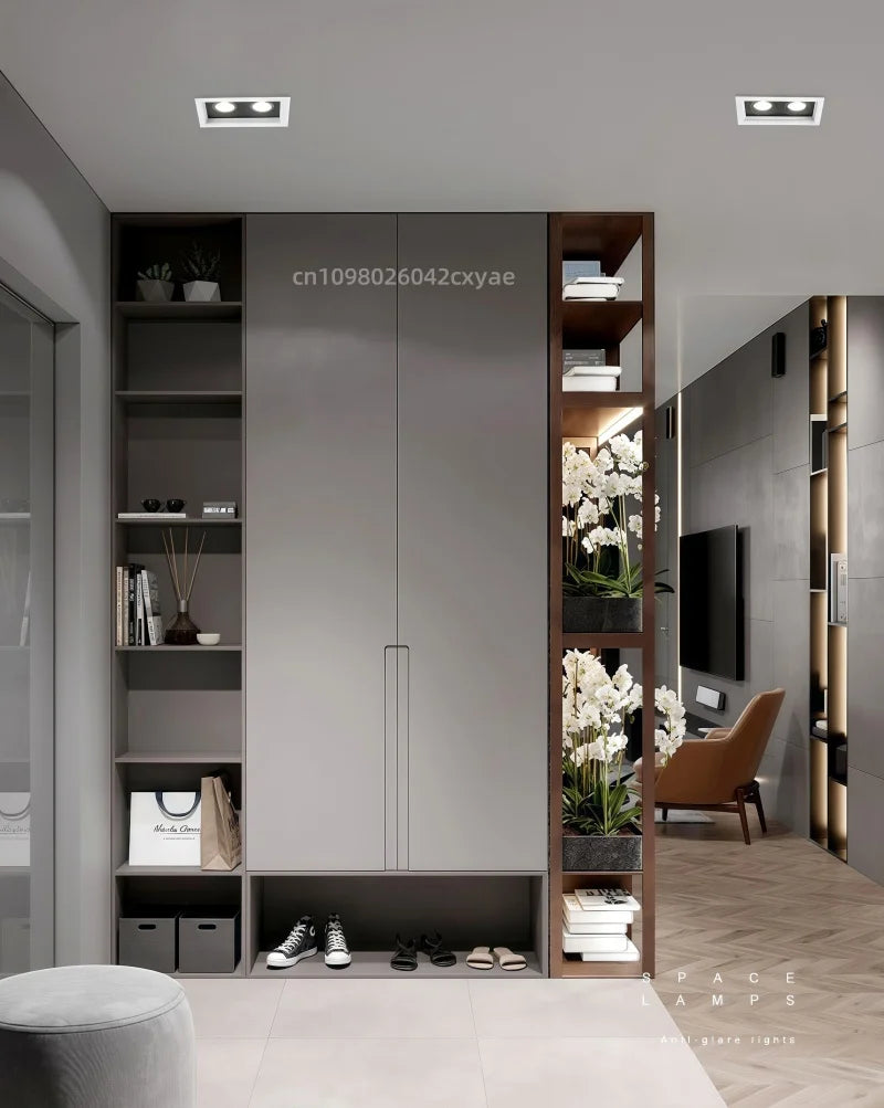 Dimmable LED downlights, COB spotlights, 10W, 20W, 30W, ceiling anti-glare, living room and kitchen indoor lighting