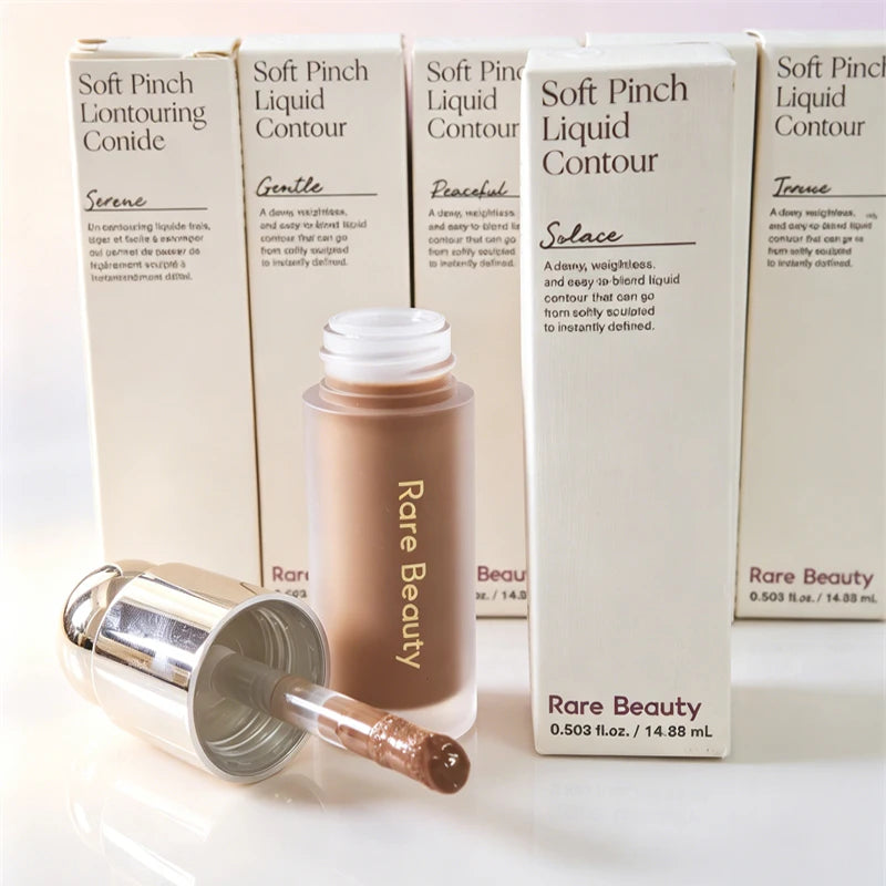 Rare Beauty Makeup Facial Stereoscopic Bronzer Contour Stick Liquid Blusher Nature Plump Waterproof Nose Shadow Highlight Rouge