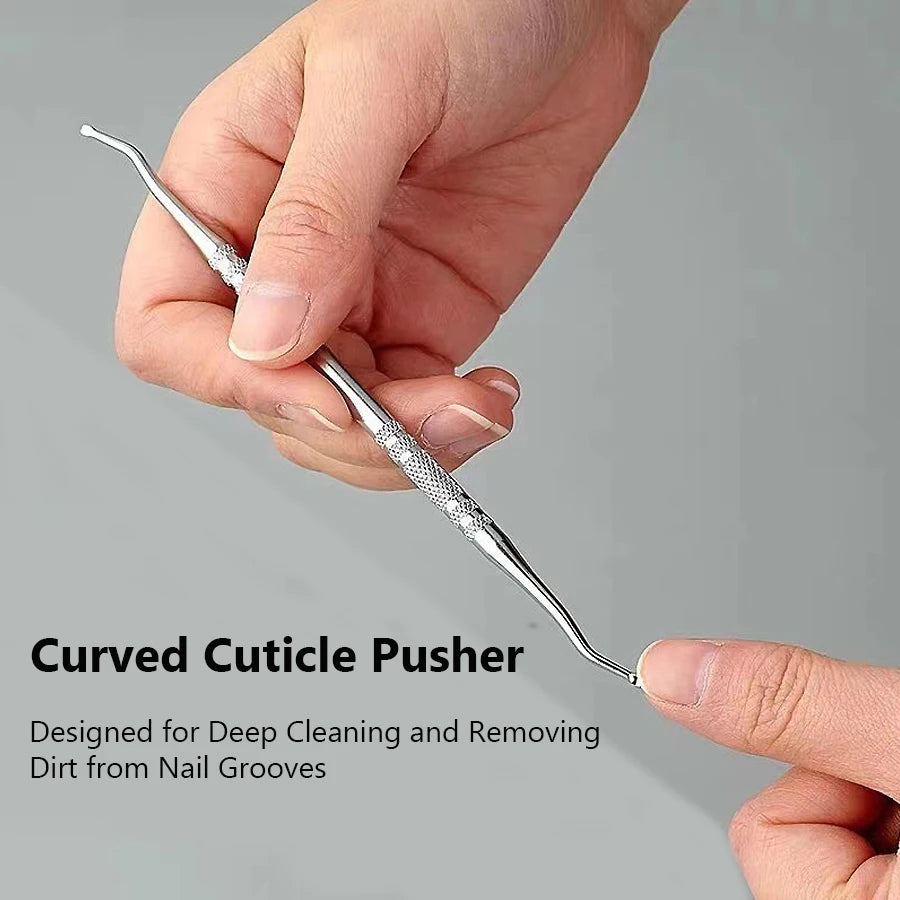 10pcs Stainless Steel Pedicure Tool Set Precision Manicure Knife for Removing Dead Skin Callus Portable Foot Cuticle Care Tools