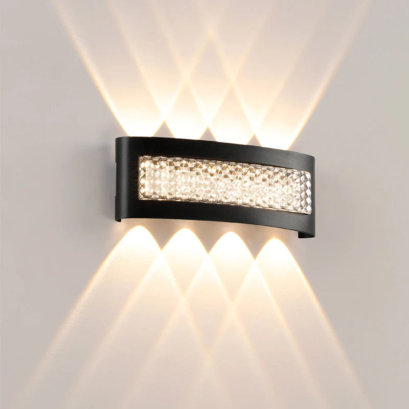 Indoor LED Wall Lamp Up and Down Porch Garden Lights Interior Wall Light For Bedroom Living Room Stair Corridor Outdoor Lighting
