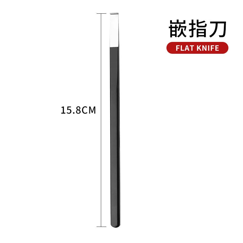 1pc Toenail Scraper Manicure Tools Feet Nail Ingrown Cuticle Pedicure Knife Set Dead Skin Remover Files Foot Care Pedicure Tools
