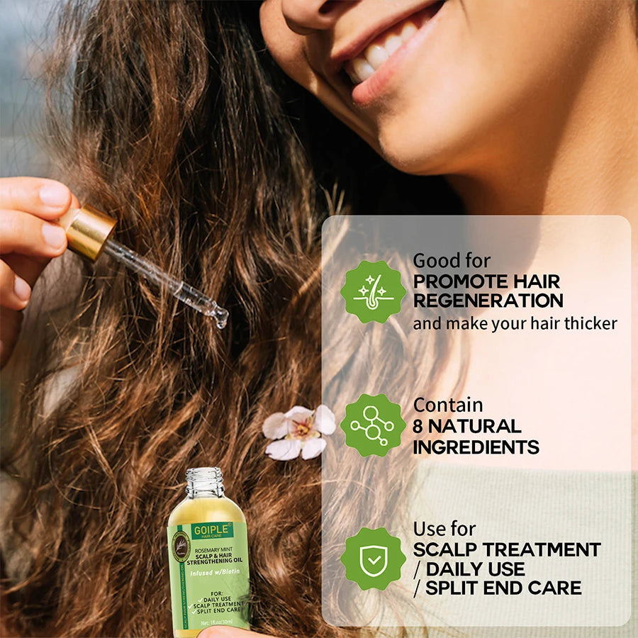 Chebe Hair Care Product Nourishing Soothing Scalp Essence Powder Moisturizer Anti-frizz Rosemary Extract Oil Smoothing Hair 5pcs