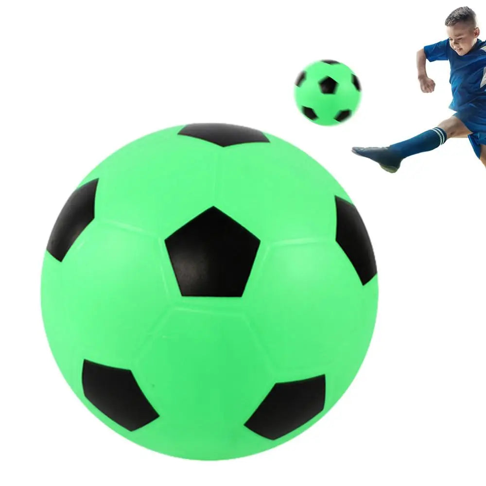 Silent Soccer Ball High Density Soft Soccer Ball Indoor Silent Ball No Noise Bouncing Ball Quiet Training Ball For Home Practice