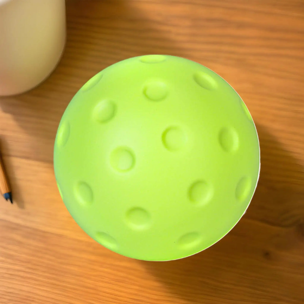 Low-noise Pickleball Soft PU Foam Silent Pickleball Noise-free Practice Ball Pickleball Training Silent Ball for Indoor Noiseles