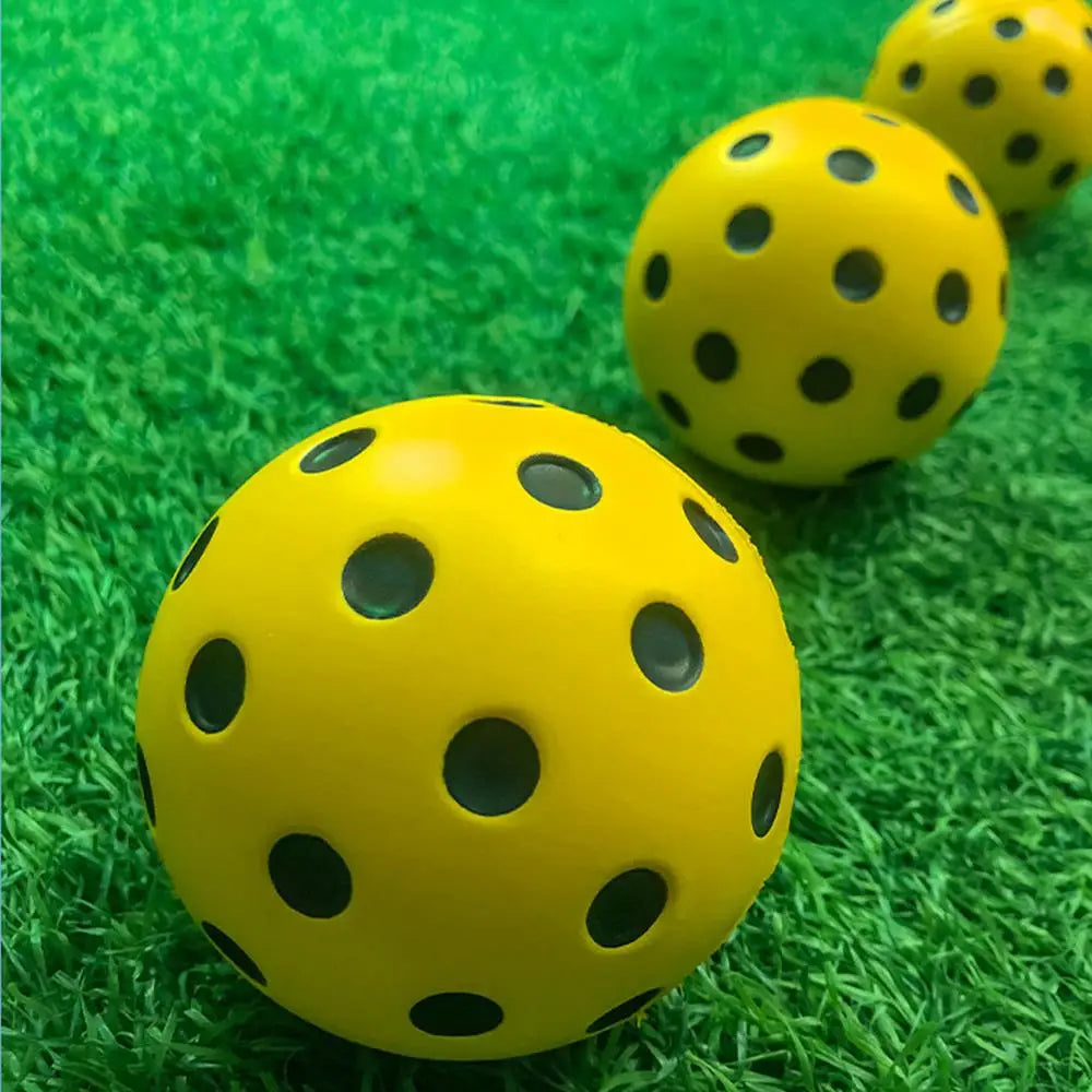 new 1PC Silent Pickleball Indoor Entertainment Silent Practice Ball PU Foam High Bounce Resistance Not Disturbing People