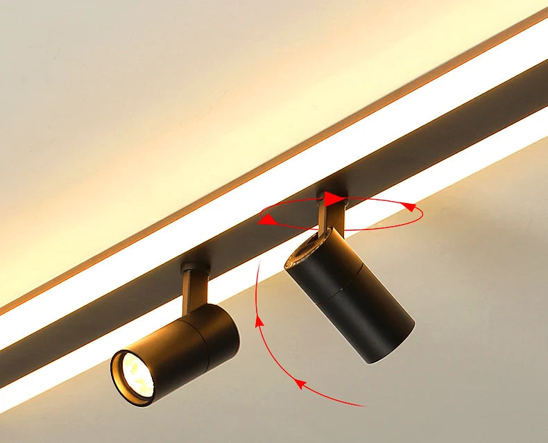 Nordic home decoration salon bedroom Spotlights smart led lamp lights for room dimmable Ceiling light lamparas indoor lighting