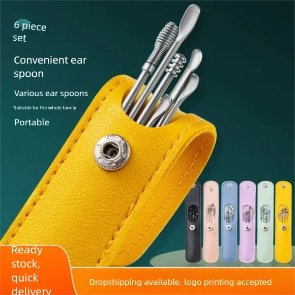 Portable Nail Clippers & Manicure Pedicure Set - Complete Nail Care Kit with Clippers, File, Cuticle Remover & Tools