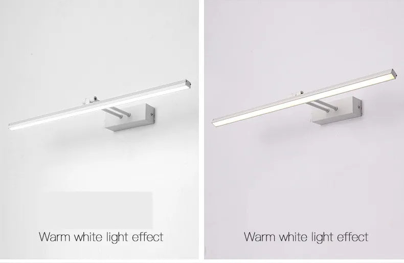 bath mirrors bathroom vanity waterproof led light mirror lamp for makeup mirrors with lights Led Mirror Light Wall Sconces