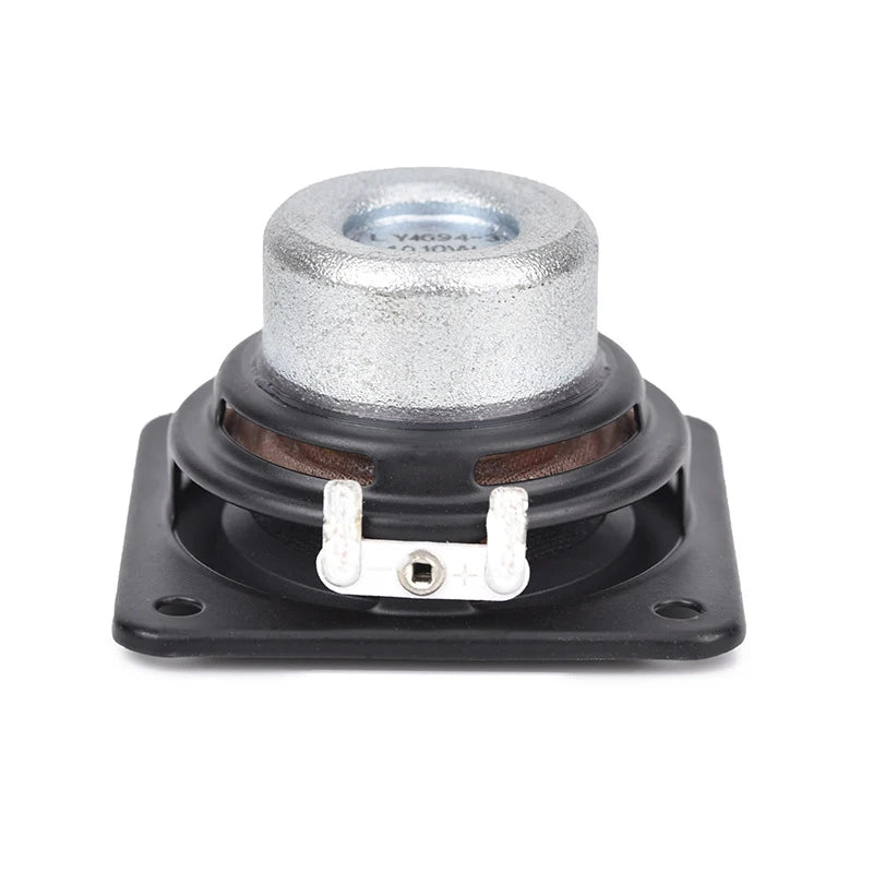 Bluetooth Speaker 2in Square Shaped, Rubber-Edged, 20-Core, 4Ω, 10W, Neodymium Iron Boron Internal Dual Magnet, IPX5 Waterproof