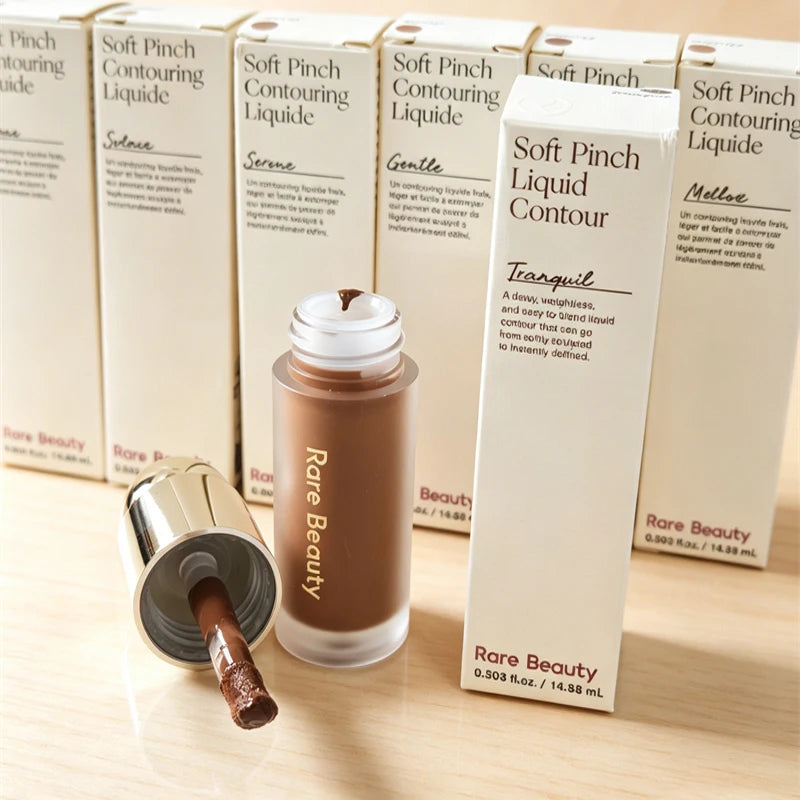 Rare Beauty Makeup Facial Stereoscopic Bronzer Contour Stick Liquid Blusher Nature Plump Waterproof Nose Shadow Highlight Rouge