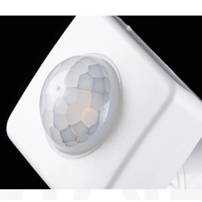 LED Motion Sensor 220V 110V Auto PIR Infrared Detector 180 Degree Rotatable Outdoor Timer Light Switch PIR Motion Sensor