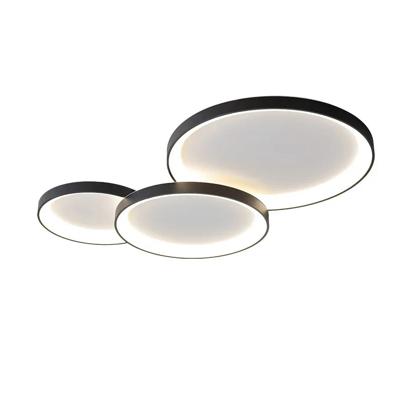 Modern Round Smart Led Ceiling Lamp Lighting Living Room Bedroom Dimmable Simple Ceiling Lights Home Decor Lighting Lamp Fixture
