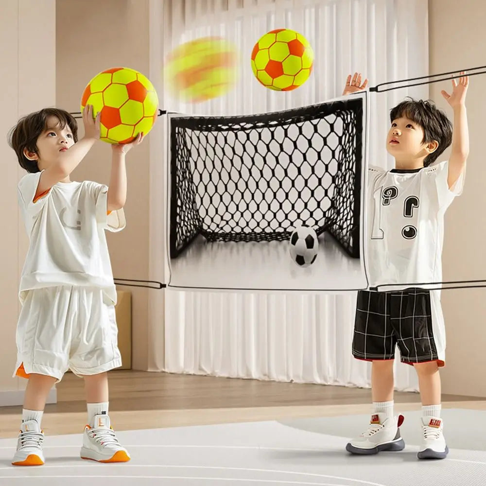 High-Elastic Silent Football Easy to Grip Lightweight Low Noise Foam Soccer Ball 21/24CM Squeezable Indoor Training Ball