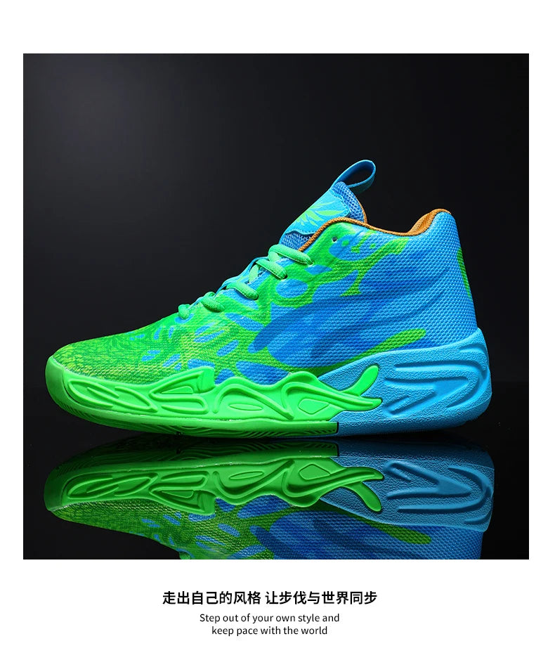 739 High Quality Mens Basketball Sneakers Breathable Cushioning Training Sports Shoes Youth Gym ForMotion Basketball Shoes 35-45
