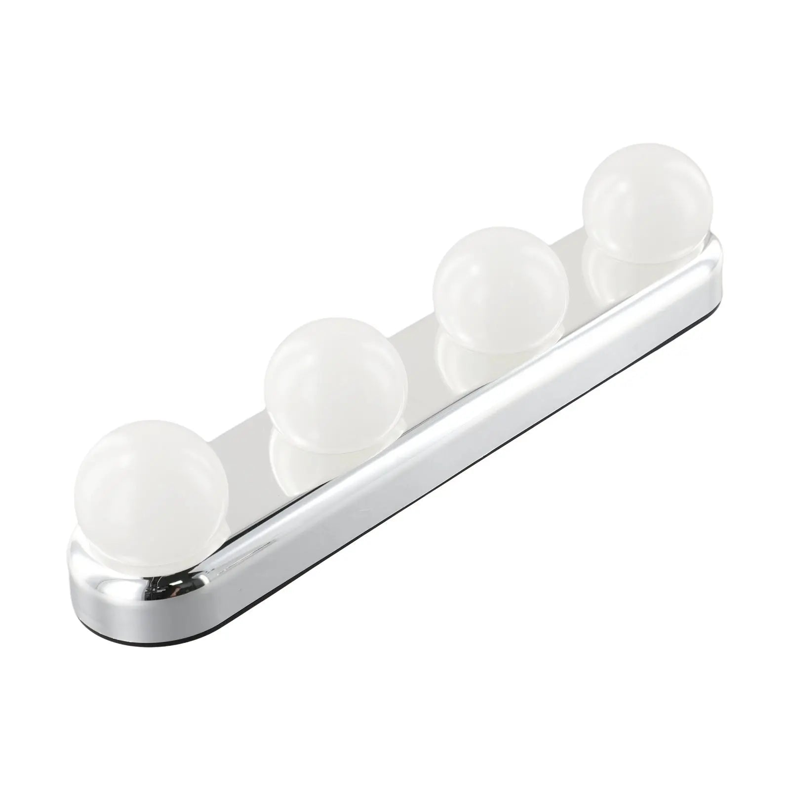 Vanity Lights For Mirror Lighted Makeup Vanity Mirror Dimmable Lights 4 LED Lamps Suction-Cup Mounting Bathroom For Tabletop