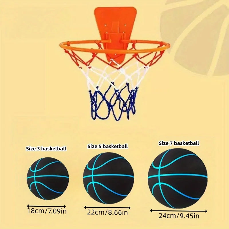 New model - High-density silent basketball, noise-free indoor training ball