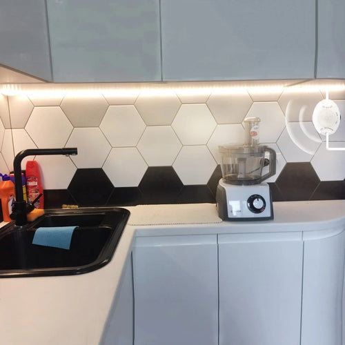 12V Bathroom Mirror Light PIR Motion Sensor LED Strip Light 2835 60led/M Waterproof Smart Night Lamp for Bedroom Bathroom Stair