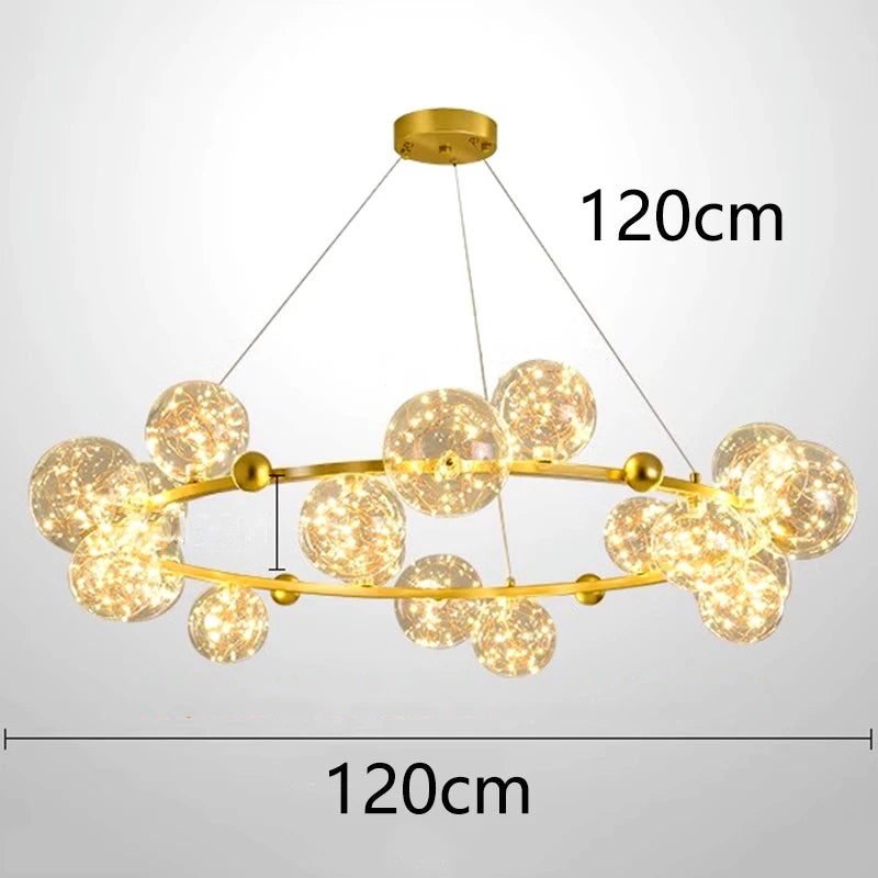 Modern home decor led lights pendant light lamps for living room Chandeliers for dining room hanging light indoor lighting