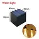 Outdoor Solar Wall Lights Square Solar Wireless Wall Sconces Lights IP65 Waterproof Decorative for Garden Yard Patio Fence Decor