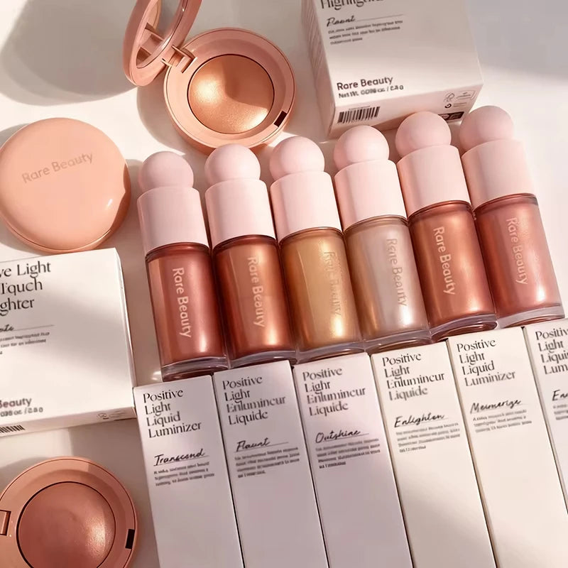 Rare Beauty Soft Pinch Matte Bouncy Cushiony Cream-to-powder Blush Airy and Lightweight Makeup Positive Light Liquid Luminizer