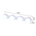 ✨LED Vanity Mirror Light, Bathroom Makeup Lamp ✨Suction Cup Portable, USB Streamer Light, Cosmetic Lamp for Bedroom Dressing