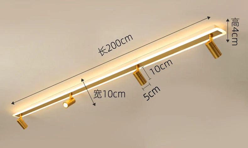Nordic home decoration salon bedroom Spotlights smart led lamp lights for room dimmable Ceiling light lamparas indoor lighting
