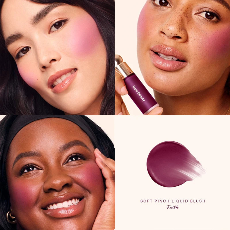 Fashion Rare Beauty Oft Pinch Liquid Blush Silky Lasting Sweat- and Humidity-resistant Cream-to-powder Rouge Women's Face Makeup