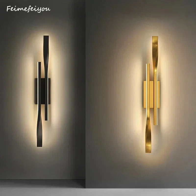 Led Wall Lamp Indoor Lighting Fixture Tv Bedside Bedroom Living Corridor Modern Home Decoration Modern Nordic Wall Light Sconces